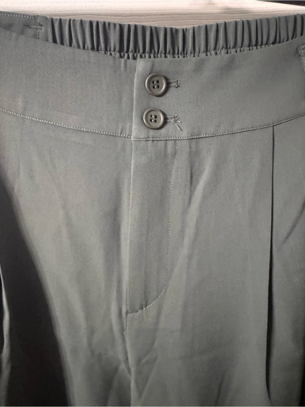 HALARA Forest Green High-Rise Straight Leg Suit Pants - Picture 8 of 9